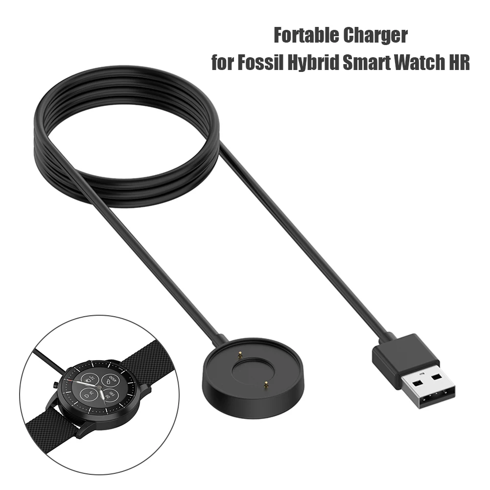 Fossil Watches Smartwatch Charger - 3 Feet Cable USB Charger Small