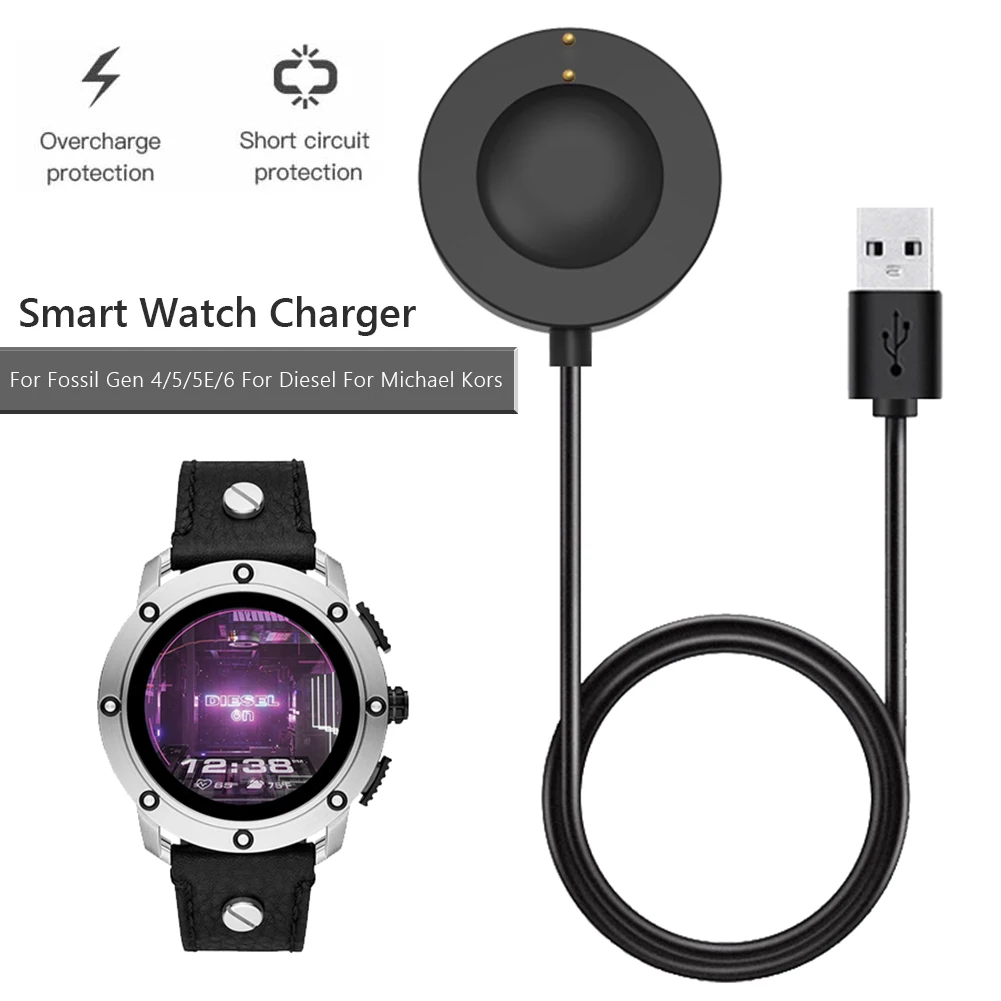 USB Magnetic Fast Charge Charg - Fossil Watches Smartwatch Charger review and price