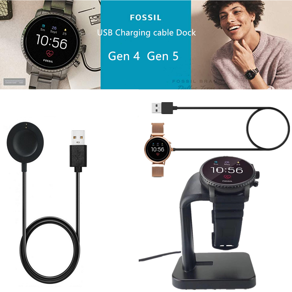Charger For Fossil Gen 4 5 Sma - Fossil Watches Smartwatch Charger review and price