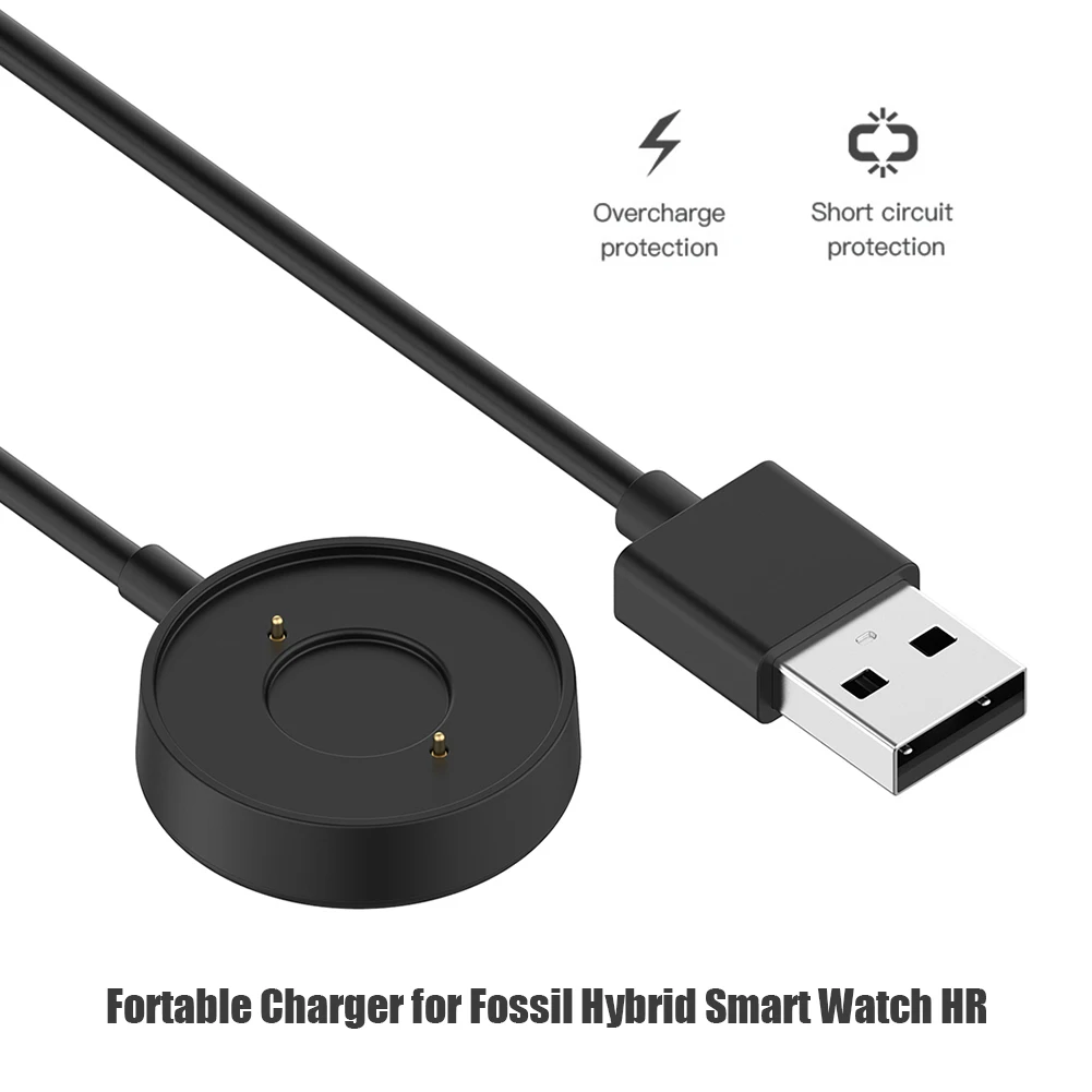 3 Feet Cable USB Charger Small - Fossil Watches Smartwatch Charger review and price