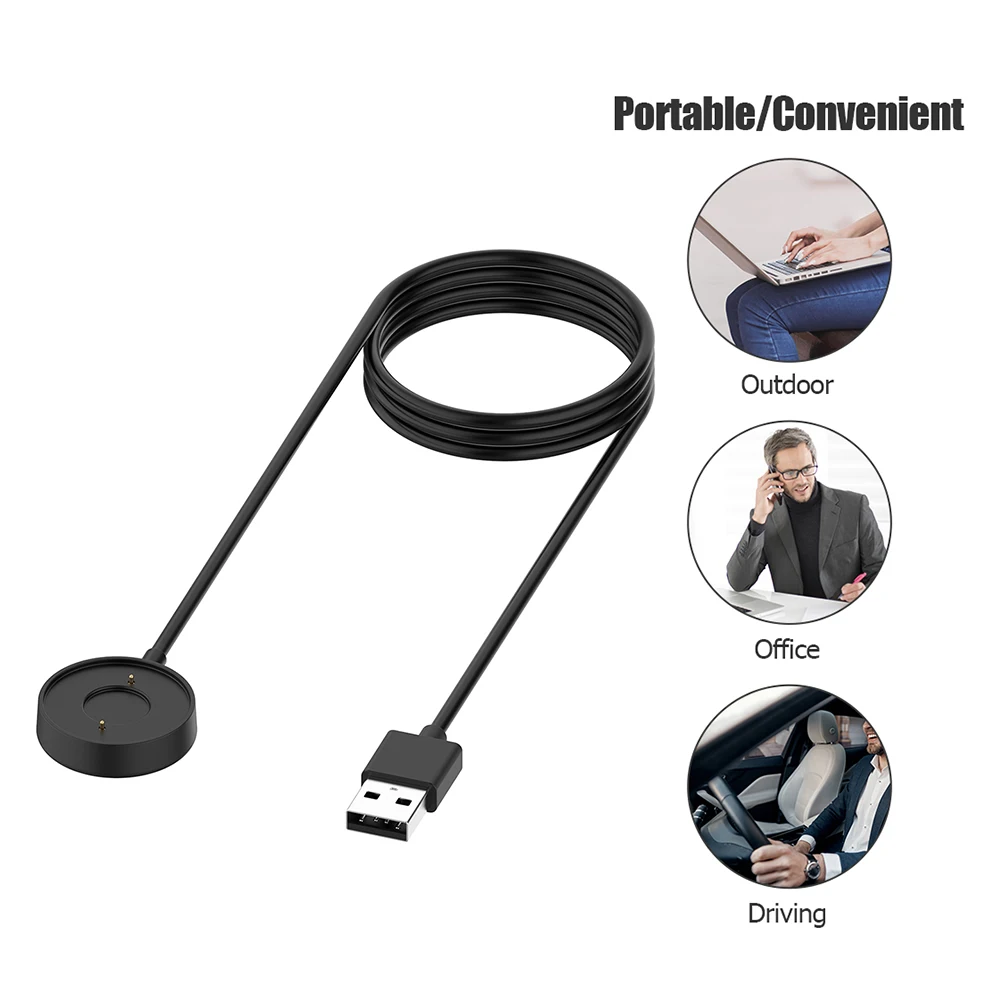 3 Feet Cable USB Charger Small - Fossil Watches Smartwatch Charger review and price