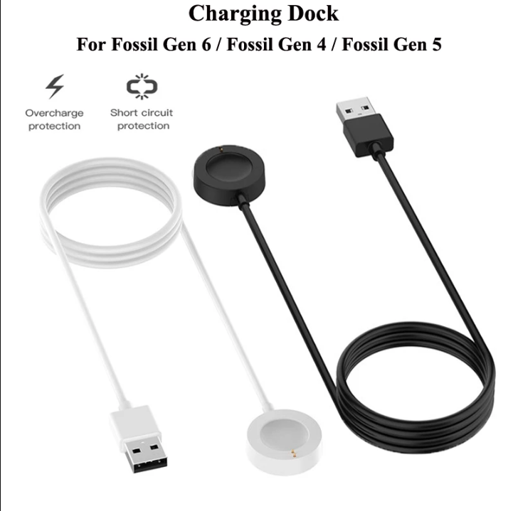 1M USB Magnetic Fast Charge Ch - Fossil Watches Smartwatch Charger review and price